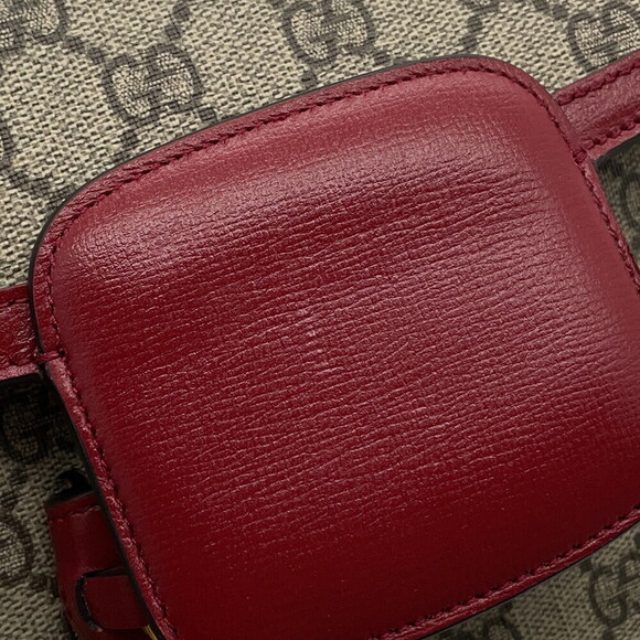 Gucci Horsebit GG Supreme Shoulder Bag - Picture 7 of 11